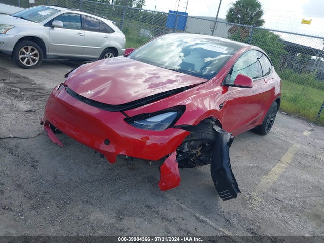 7SAYGDEF7PF700860 Tesla Model Y Awd/performance Dual Motor All-wheel Drive