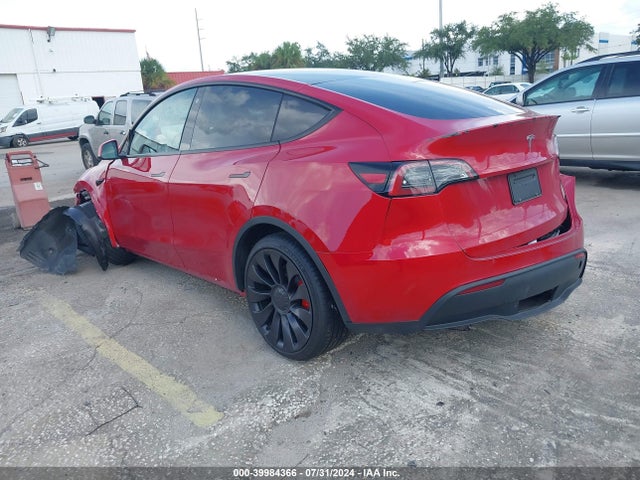 7SAYGDEF7PF700860 Tesla Model Y Awd/performance Dual Motor All-wheel Drive
