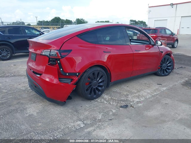 7SAYGDEF7PF700860 Tesla Model Y Awd/performance Dual Motor All-wheel Drive