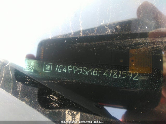 1G4PP5SK6F4181592 Buick Verano