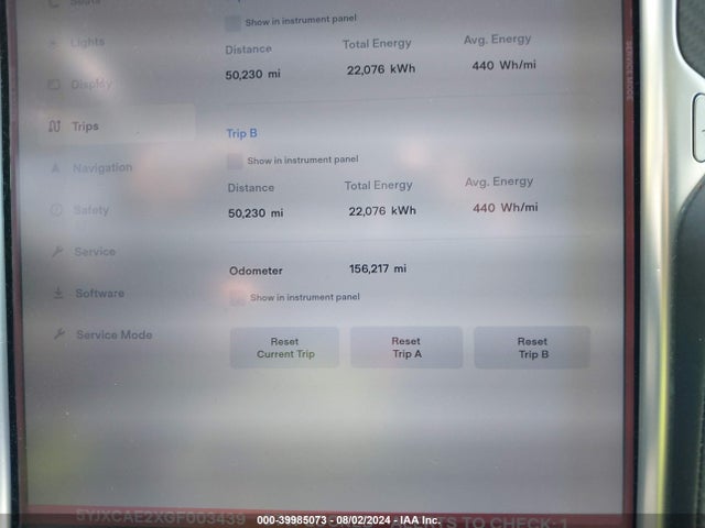 Tesla Model X 60d/70d/75d/90d 2016 5YJXCAE2XGF003439 Image 16