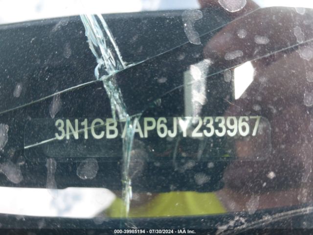 3N1CB7AP6JY233967 Nissan Sentra Sr Turbo