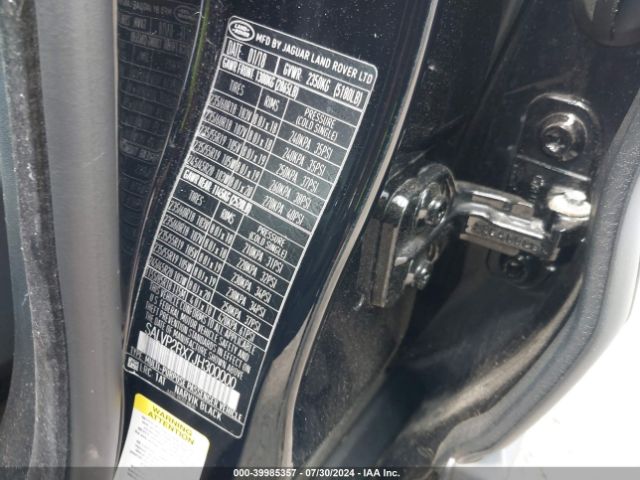 SALVP2RX7JH300000 Land Rover Range Rover Evoque Se/se Premium
