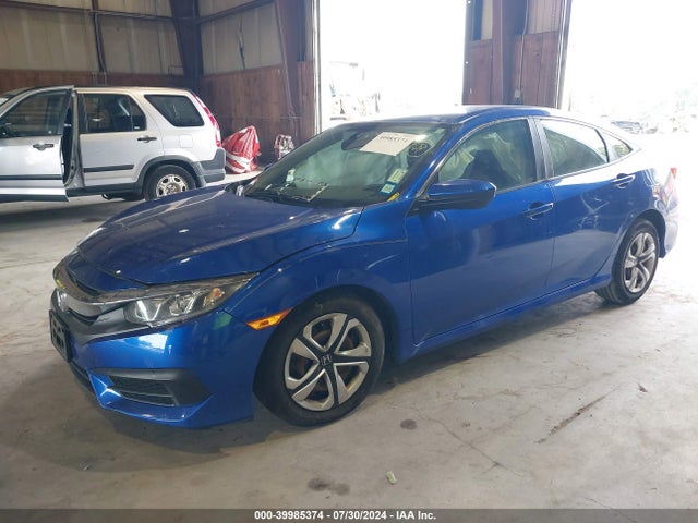 Honda Civic Lx 2018 19XFC2F50JE006468 Image 2