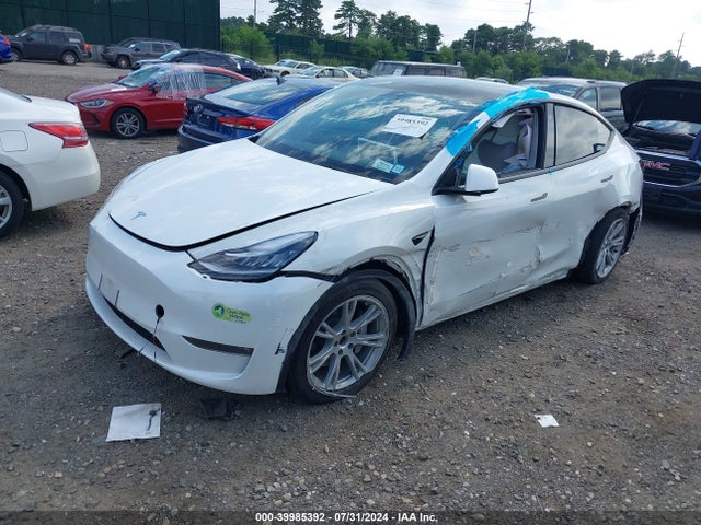 2022 TESLA MODEL Y 7SAYGDEE7NF456776 Photo 1