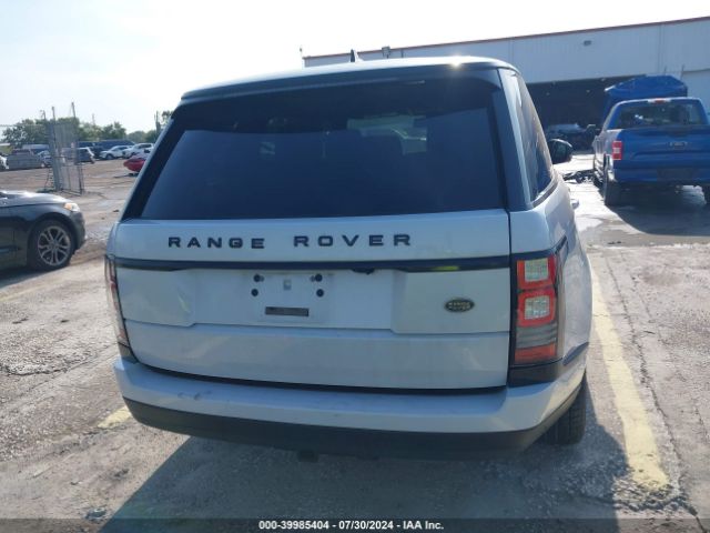 SALGS2KF4GA264311 Land Rover Range Rover 3.0l V6 Turbocharged Diesel Hse Td6