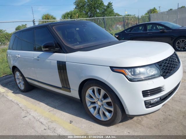 SALGS2KF4GA264311 Land Rover Range Rover 3.0l V6 Turbocharged Diesel Hse Td6