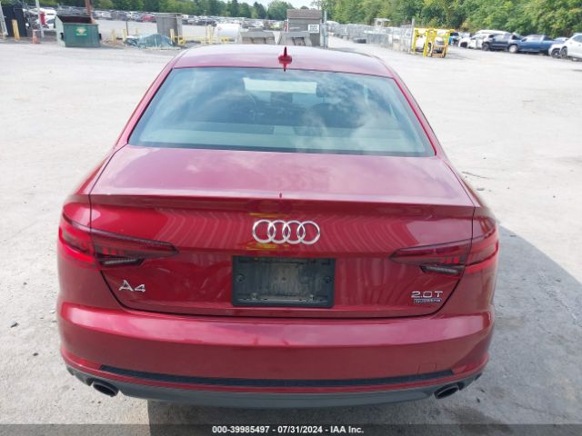 WAUNNAF41JA030687 Audi A4 2.0t Premium/2.0t Tech Premium