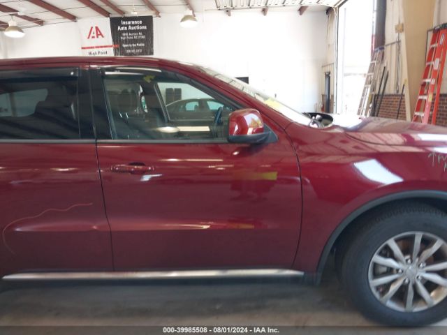 1C4RDHAG5HC610900 Dodge Durango Sxt Rwd