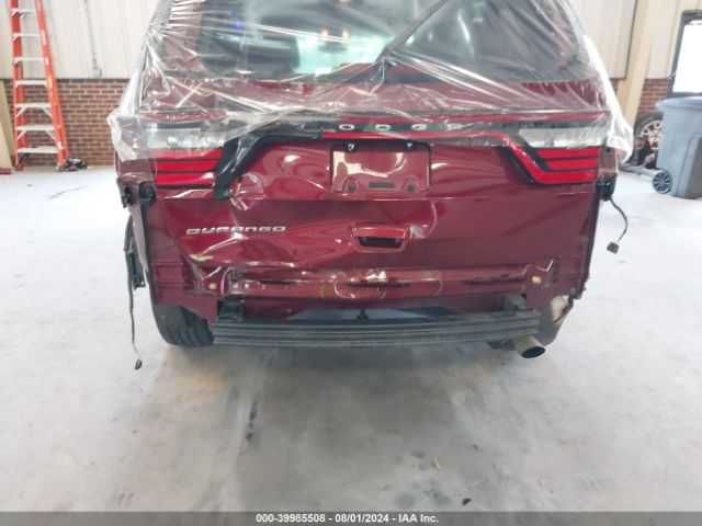 1C4RDHAG5HC610900 Dodge Durango Sxt Rwd