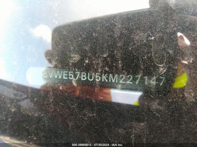 3VWE57BU5KM227147 Volkswagen Jetta 1.4t Sel