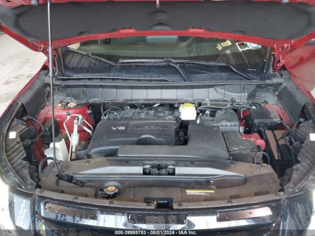 5N1DR3BD1NC218667 Nissan Pathfinder Sv 4wd