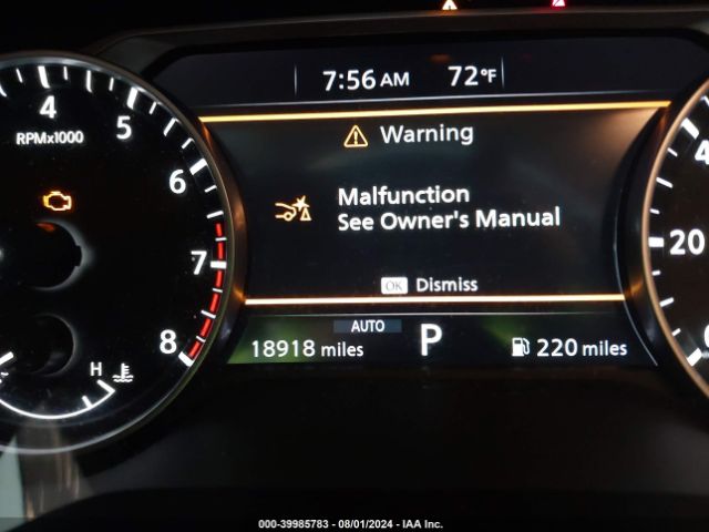5N1DR3BD1NC218667 Nissan Pathfinder Sv 4wd