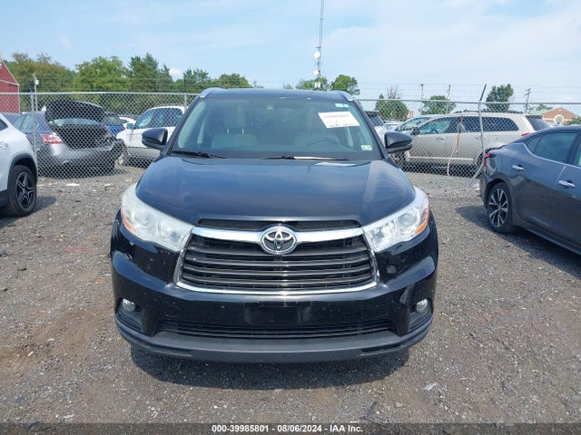 Toyota Highlander Xle V6 2014 5TDJKRFH8ES056739 Image 12