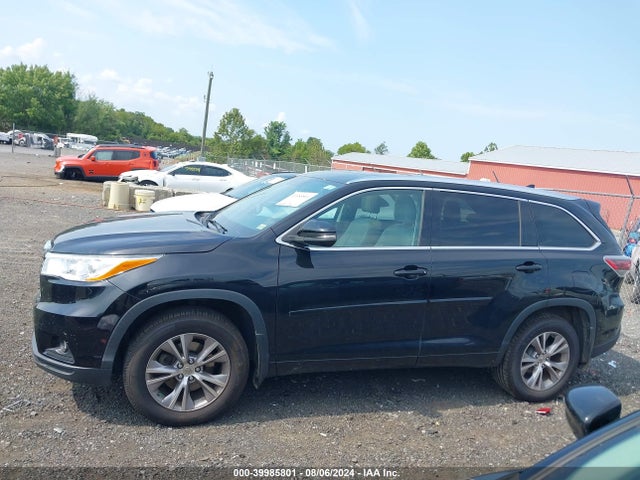 Toyota Highlander Xle V6 2014 5TDJKRFH8ES056739 Image 14