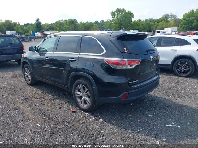 Toyota Highlander Xle V6 2014 5TDJKRFH8ES056739 Image 3