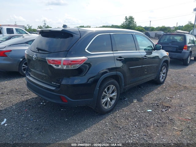 Toyota Highlander Xle V6 2014 5TDJKRFH8ES056739 Image 4