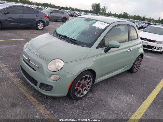 2012 FIAT 500 3C3CFFBR9CT131370 Photo 1