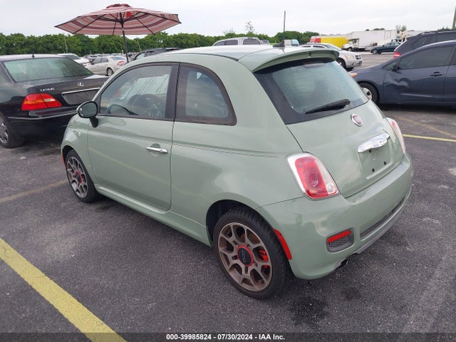 2012 FIAT 500 3C3CFFBR9CT131370 Photo 2