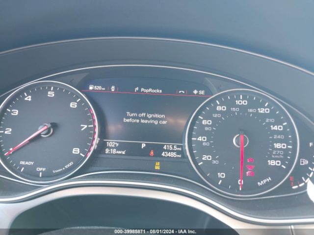 WAUW3AFC9JN064435 Audi A7 3.0t Premium Plus