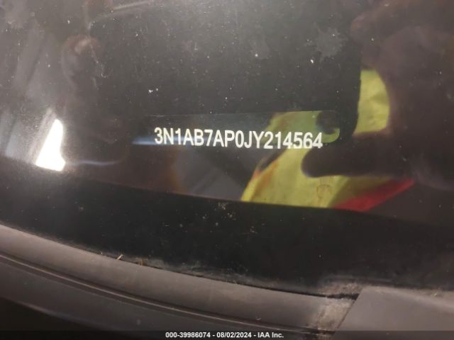 3N1AB7AP0JY214564 Nissan SENTRA SL