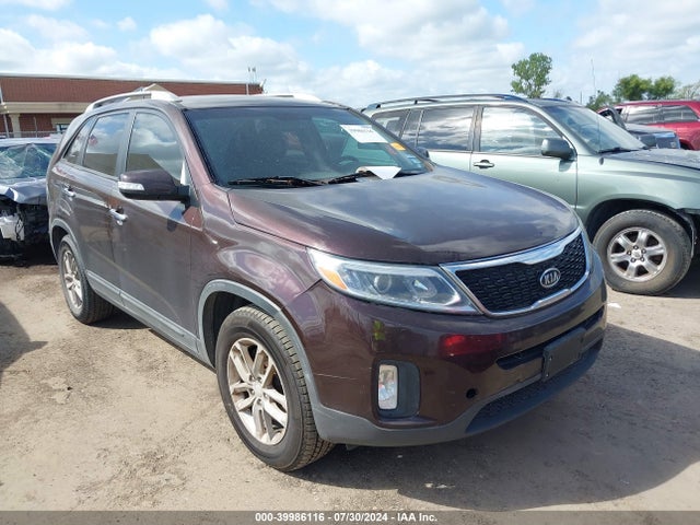 KIA SORENTO LX 2014 5XYKT4A62EG542986 Image 1