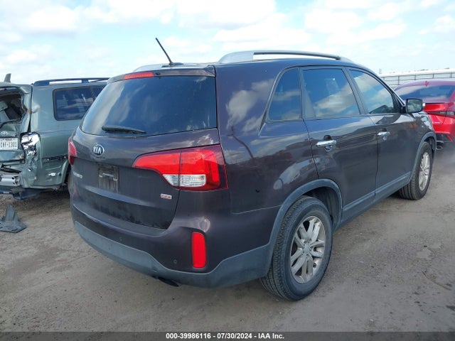 KIA SORENTO LX 2014 5XYKT4A62EG542986 Image 4