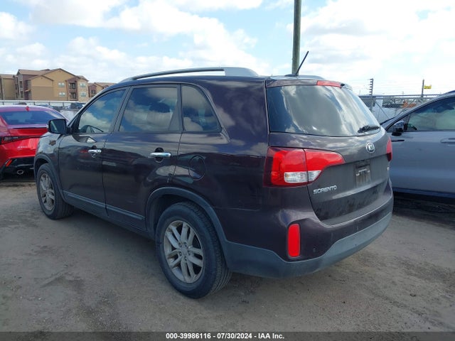KIA SORENTO LX 2014 5XYKT4A62EG542986 Image 6