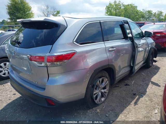 5TDJKRFH9FS197854 Toyota Highlander Xle V6