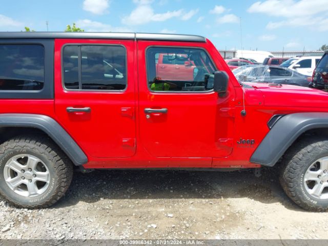 1C4HJXKN4NW160128 Jeep Wrangler Unlimited Sport Rhd 4x4