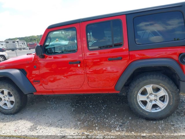 1C4HJXKN4NW160128 Jeep Wrangler Unlimited Sport Rhd 4x4