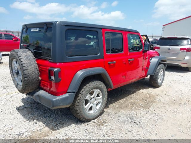 1C4HJXKN4NW160128 Jeep Wrangler Unlimited Sport Rhd 4x4