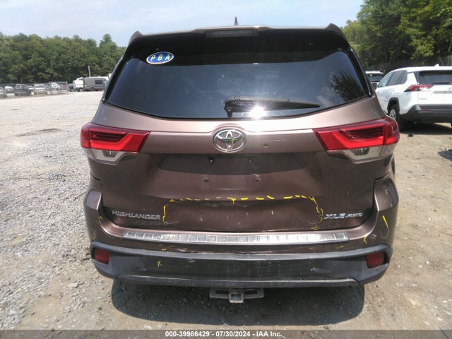 Toyota Highlander Se/xle 2018 5TDJZRFH3JS803542 Image 6