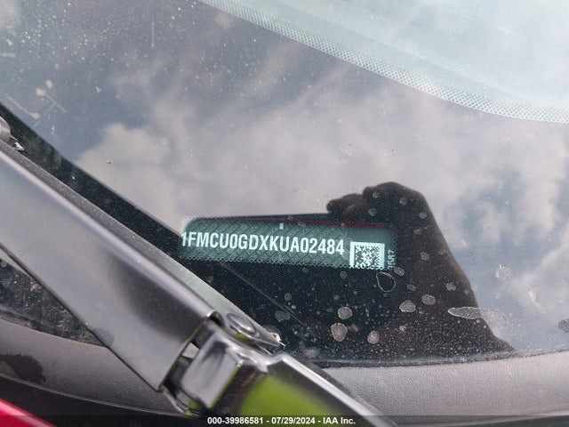 Ford ESCAPE SE 2019 1FMCU0GDXKUA02484 Image 9