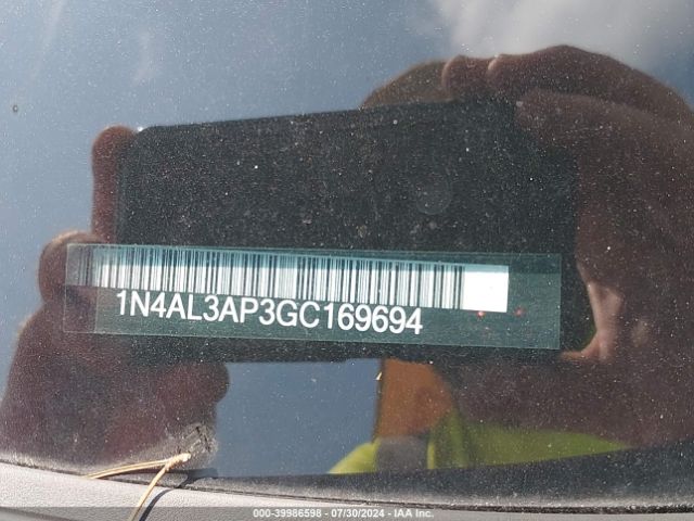 1N4AL3AP3GC169694 Nissan Altima 2.5/2.5 S/2.5 Sl/2.5 Sr/2.5 Sv