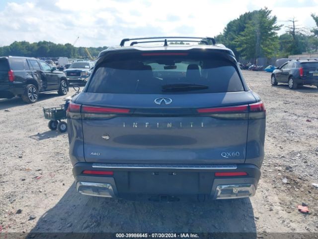 5N1DL1HU8NC339693 Infiniti Qx60 Autograph Awd