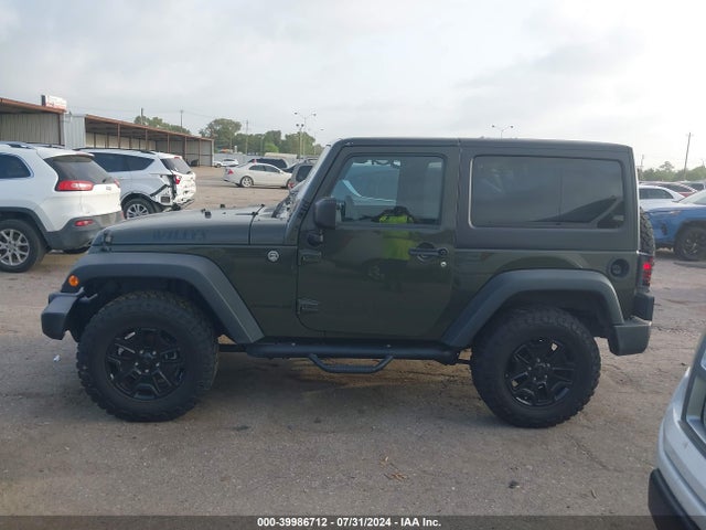 1C4AJWAG4FL713846 Jeep Wrangler Willys Wheeler