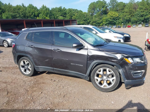 3C4NJCCB8KT663016 Jeep Compass Limited Fwd