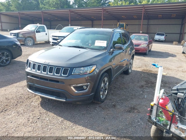 3C4NJCCB8KT663016 Jeep Compass Limited Fwd