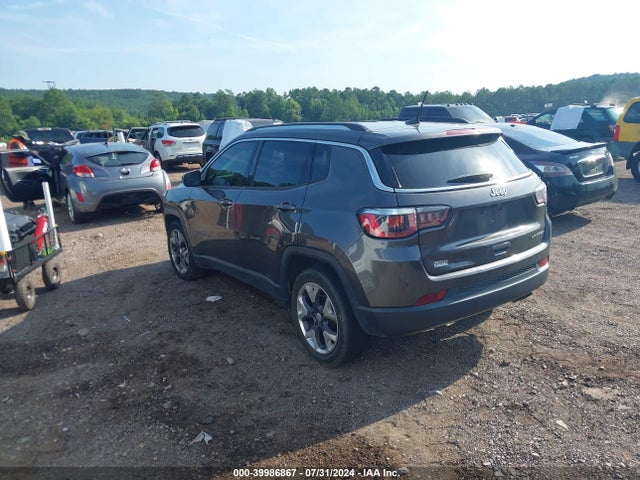 3C4NJCCB8KT663016 Jeep Compass Limited Fwd