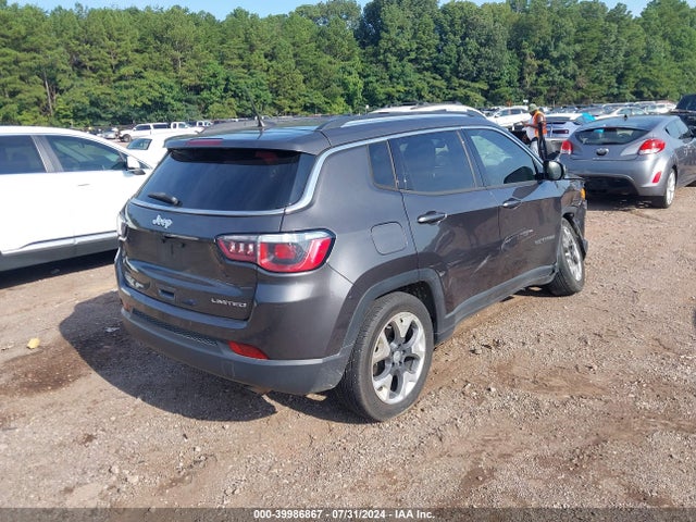 3C4NJCCB8KT663016 Jeep Compass Limited Fwd