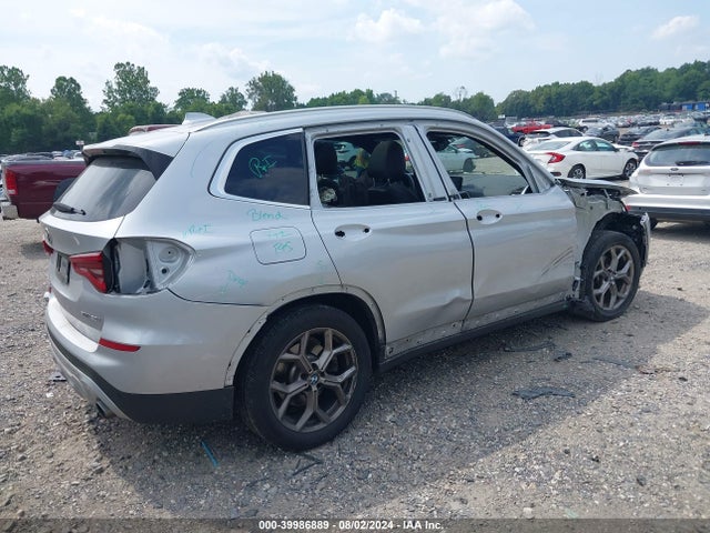 BMW X3 Xdrive30i 2021 5UXTY5C01M9F05689 Image 4