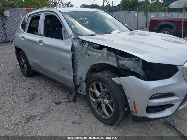 BMW X3 Xdrive30i 2021 5UXTY5C01M9F05689 Image 6
