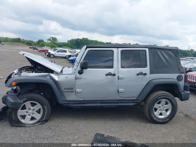 1C4BJWDG4JL863254 Jeep Wrangler Jk Unlimited Sport S 4x4