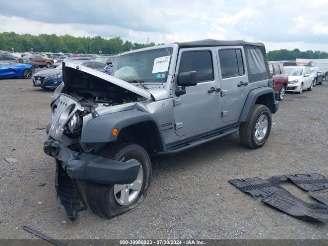 1C4BJWDG4JL863254 Jeep Wrangler Jk Unlimited Sport S 4x4