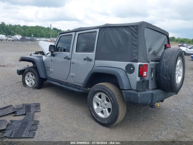 1C4BJWDG4JL863254 Jeep Wrangler Jk Unlimited Sport S 4x4