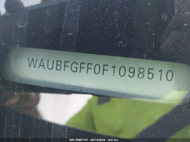 WAUBFGFF0F1098510 Audi A3 2.0t Premium