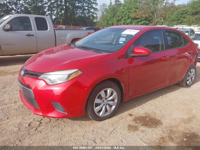 Продаж на аукціоні авто 2016 Toyota Corolla Le, vin: 5YFBURHE8GP499938, номер лоту: 39987697