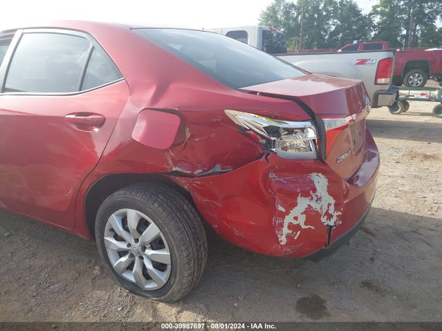 Продаж на аукціоні авто 2016 Toyota Corolla Le, vin: 5YFBURHE8GP499938, номер лоту: 39987697