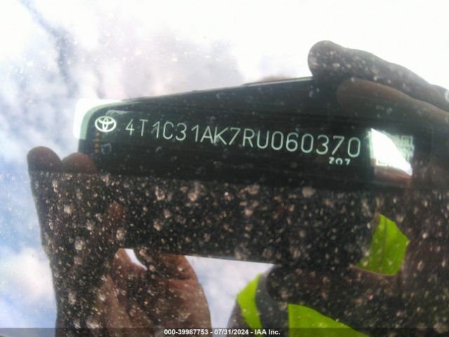 4T1C31AK7RU060370 Toyota Camry Hybrid Le